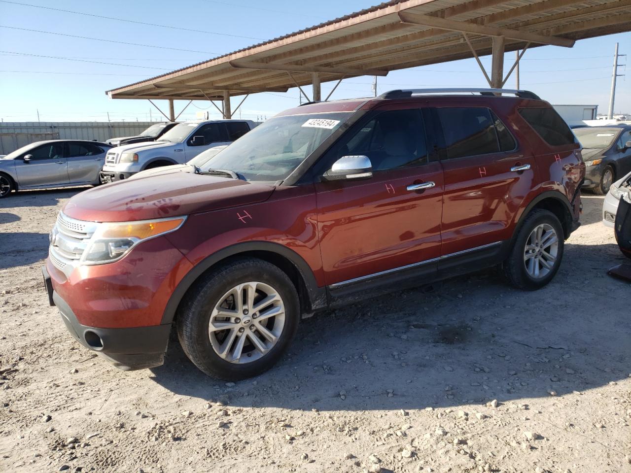 FORD EXPLORER 2014 1fm5k7d82egc00672