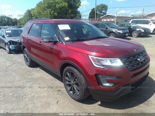 FORD EXPLORER 2017 1fm5k7d82hge33276