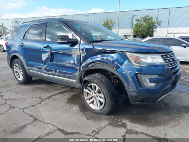 FORD EXPLORER 2017 1fm5k7d83hga70535