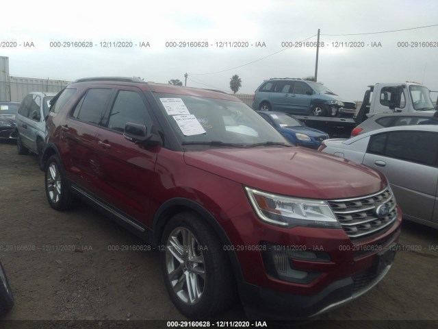 FORD EXPLORER 2016 1fm5k7d84ggb12239