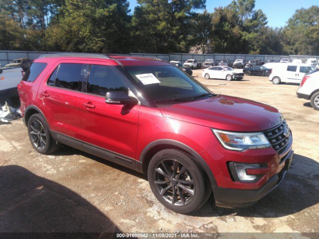 FORD EXPLORER 2017 1fm5k7d84hga27273