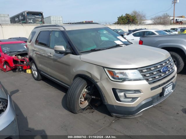 FORD EXPLORER 2017 1fm5k7d86hga76216