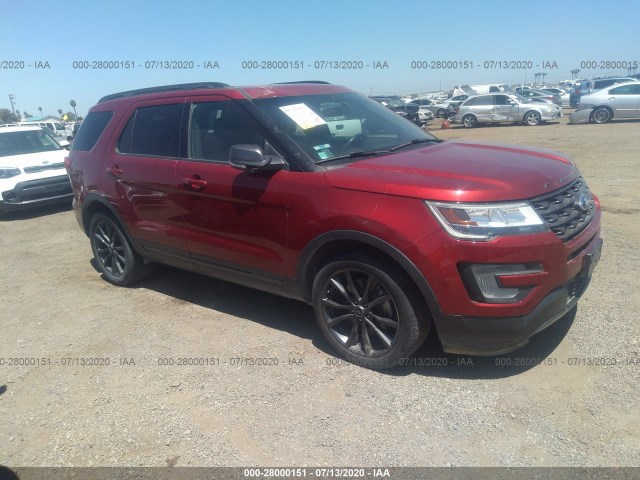 FORD EXPLORER 2017 1fm5k7d86hgd89461