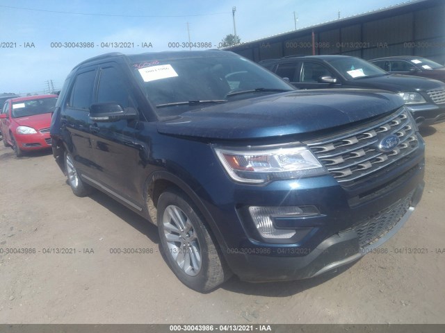 FORD EXPLORER 2017 1fm5k7d86hgd95325