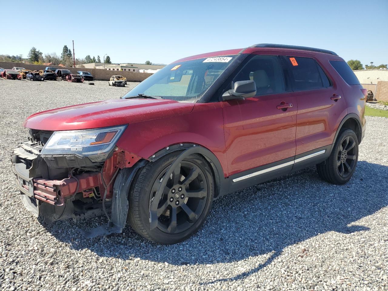 FORD EXPLORER 2019 1fm5k7d86kgb40407