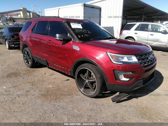 FORD EXPLORER 2017 1fm5k7d8xhgc77326