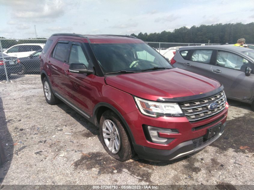 FORD EXPLORER 2017 1fm5k7d8xhge32571