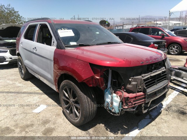 FORD EXPLORER 2017 1fm5k7dh8hgd41881