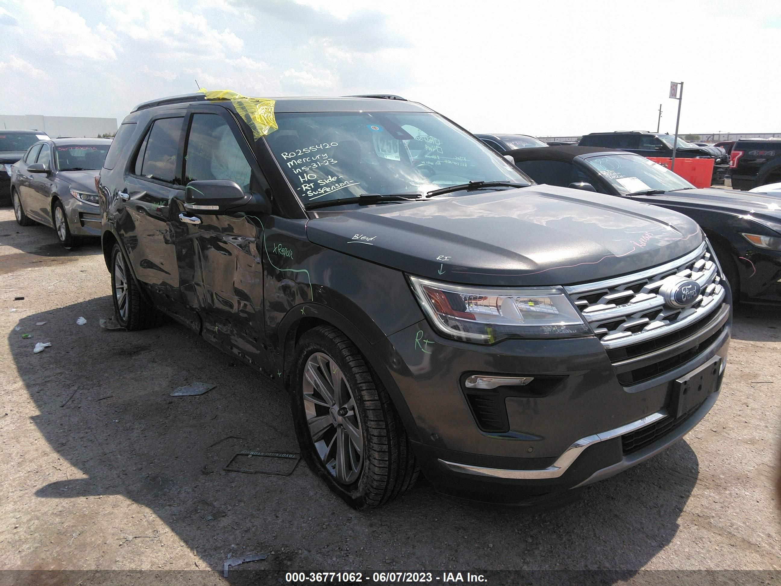 FORD EXPLORER 2018 1fm5k7f80jgb99156