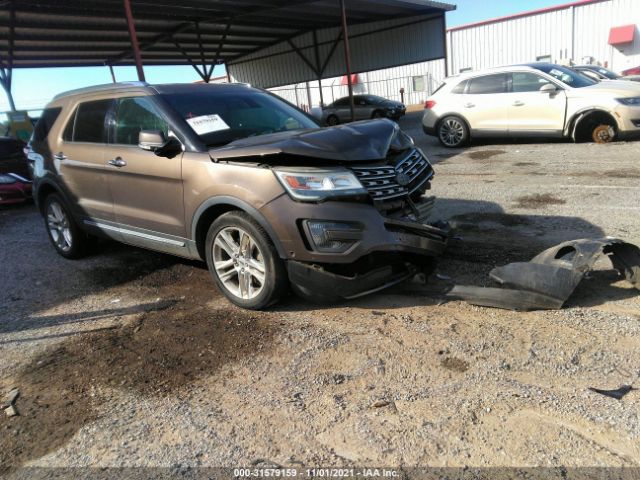 FORD EXPLORER 2016 1fm5k7f81gga09289