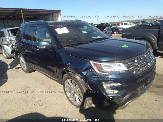 FORD EXPLORER 2017 1fm5k7f81hge36361