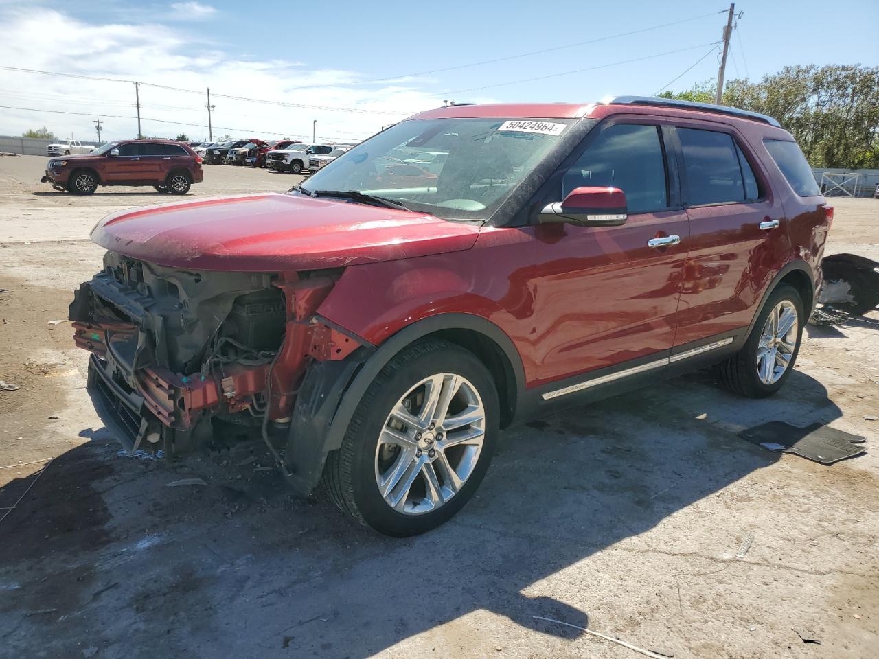 FORD EXPLORER 2017 1fm5k7f82hgd40433