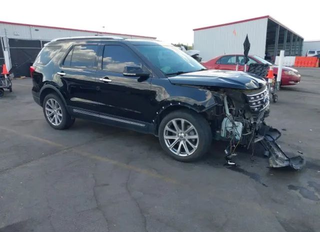 FORD EXPLORER 2017 1fm5k7f82hge32741