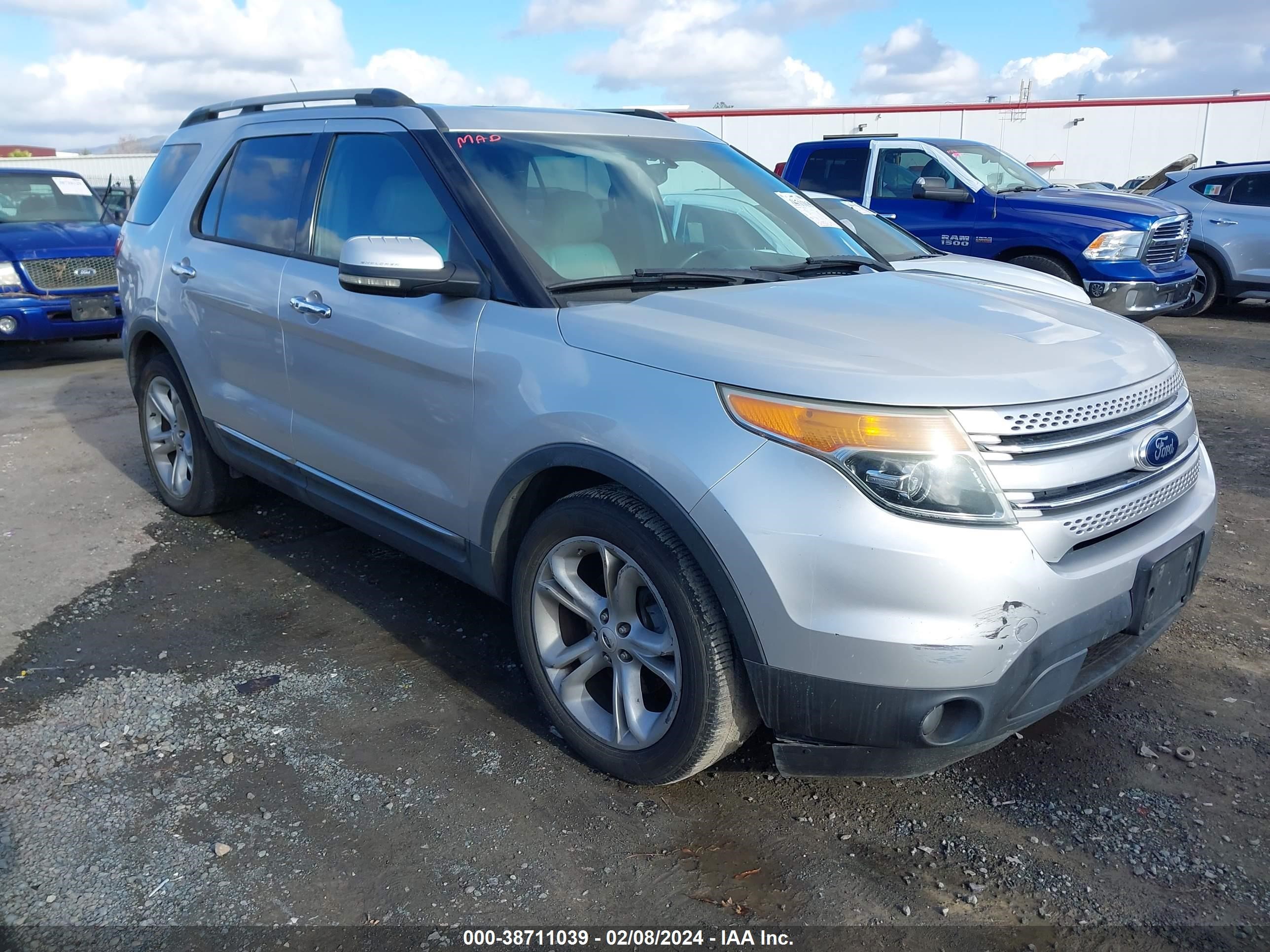 FORD EXPLORER 2013 1fm5k7f83dga67531