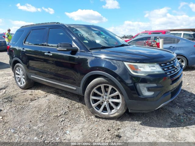 FORD EXPLORER 2017 1fm5k7f83hga34633