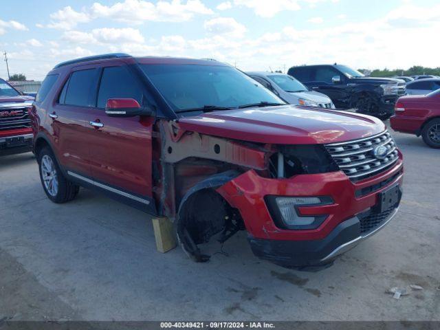 FORD EXPLORER 2017 1fm5k7f83hga89891