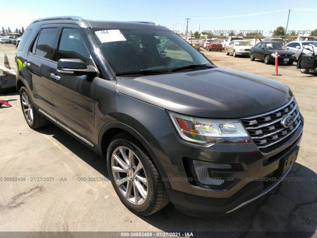 FORD EXPLORER 2017 1fm5k7f83hgb81258