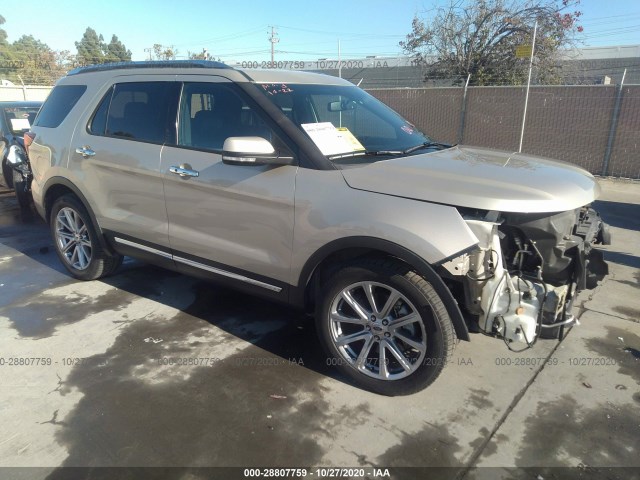 FORD EXPLORER 2017 1fm5k7f83hgc37473