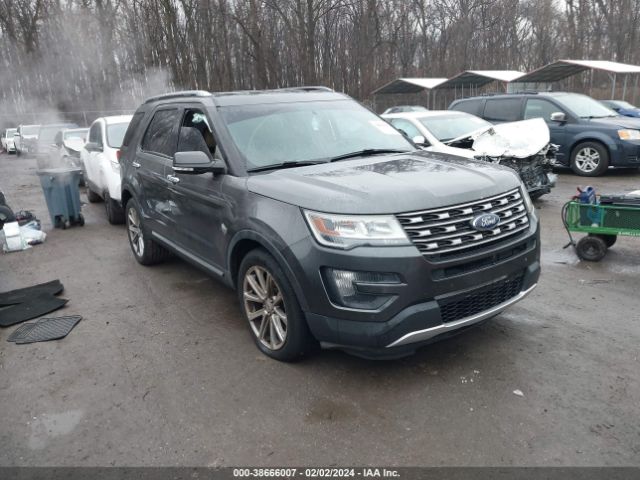 FORD EXPLORER 2016 1fm5k7f84gga10310