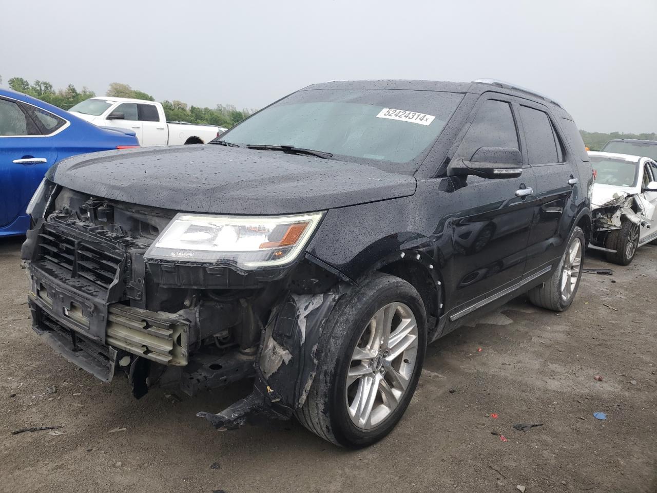 FORD EXPLORER 2017 1fm5k7f84hgb70317