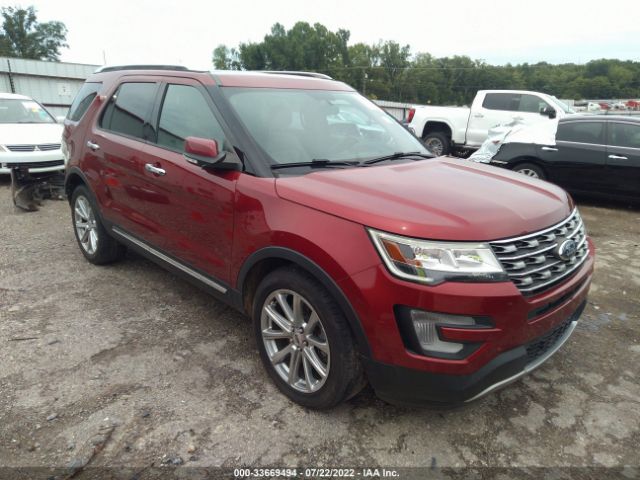 FORD EXPLORER 2017 1fm5k7f85hgc23817