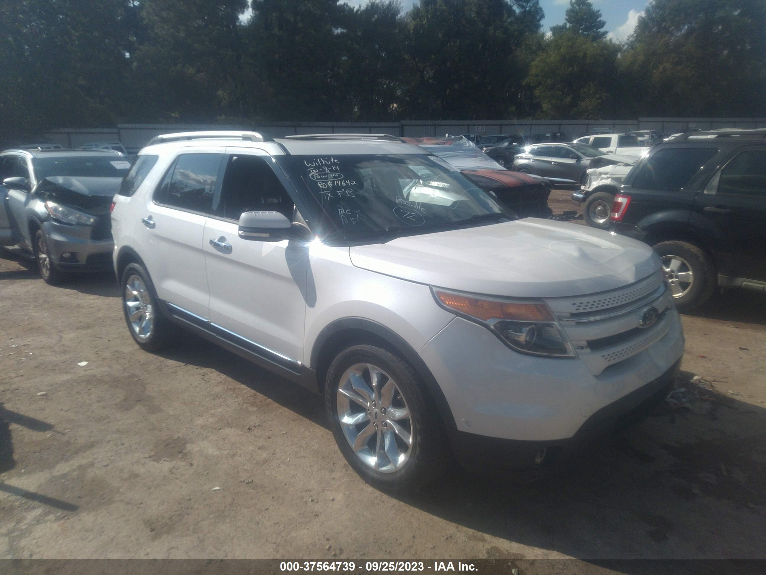 FORD EXPLORER 2013 1fm5k7f86dgc69764