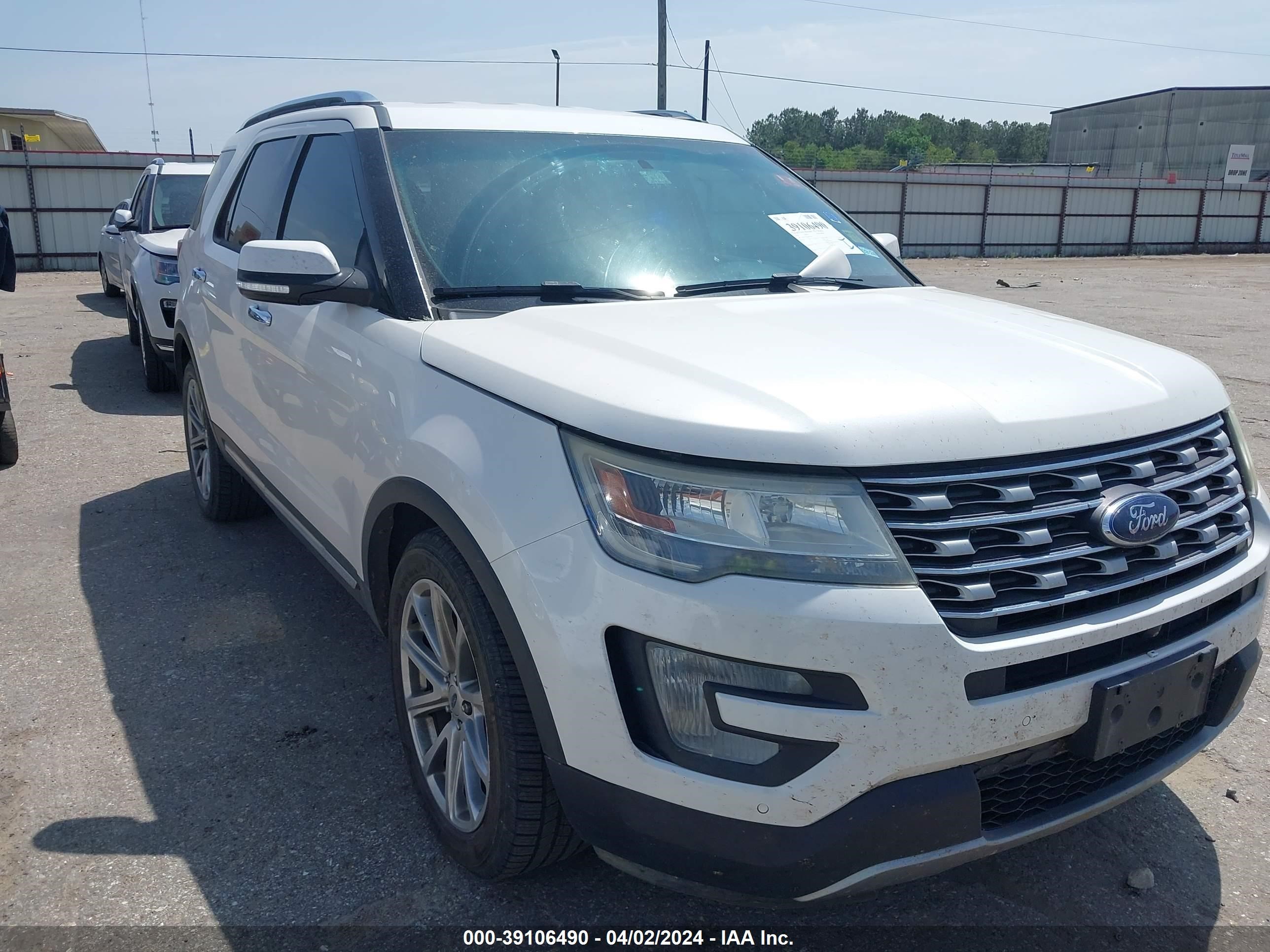 FORD EXPLORER 2016 1fm5k7f86ggb71922