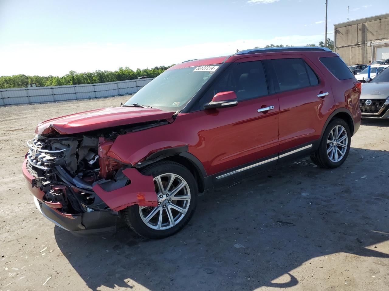 FORD EXPLORER 2017 1fm5k7f86hgc37547