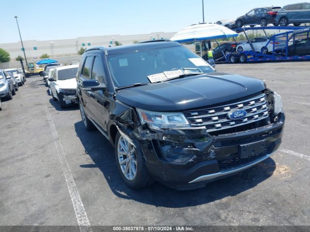 FORD EXPLORER 2017 1fm5k7f86hgc37838