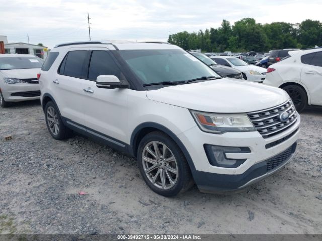 FORD EXPLORER 2017 1fm5k7f86hgc92497