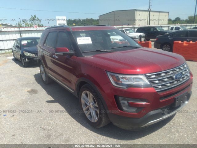 FORD EXPLORER 2017 1fm5k7f86hgd39365