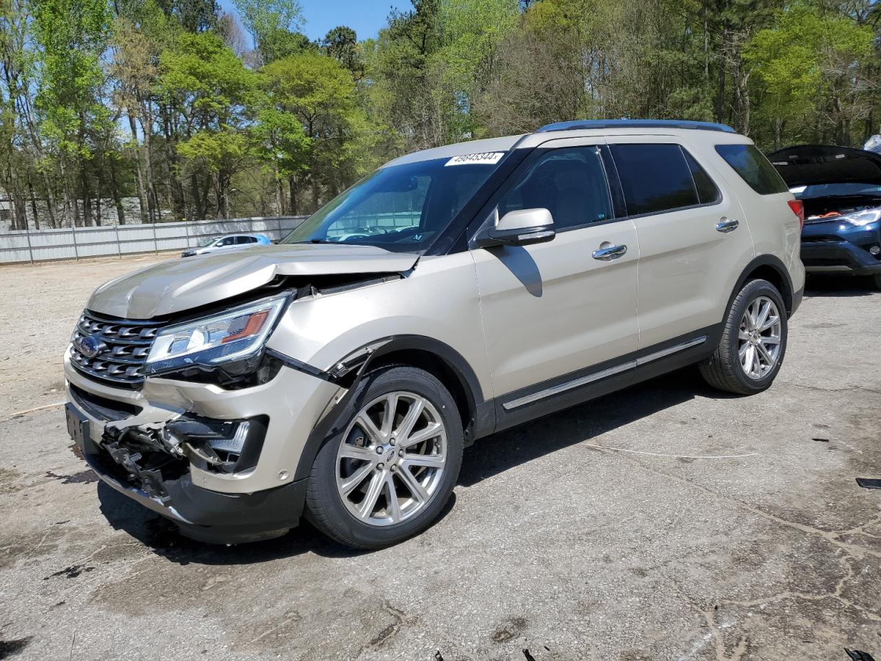 FORD EXPLORER 2017 1fm5k7f88hgb59157