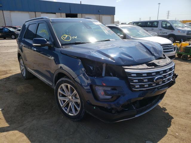 FORD EXPLORER L 2017 1fm5k7f88hge28354