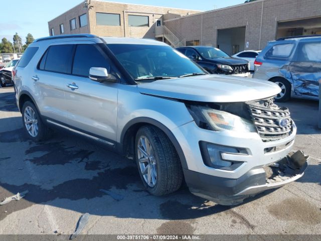 FORD EXPLORER 2016 1fm5k7f89ggc25410