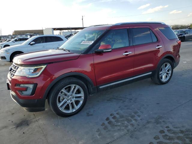 FORD EXPLORER L 2017 1fm5k7f89hga75025