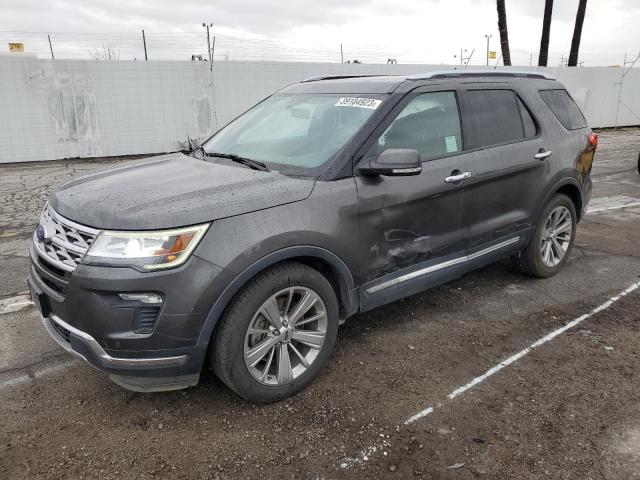 FORD EXPLORER L 2018 1fm5k7f89jga70221