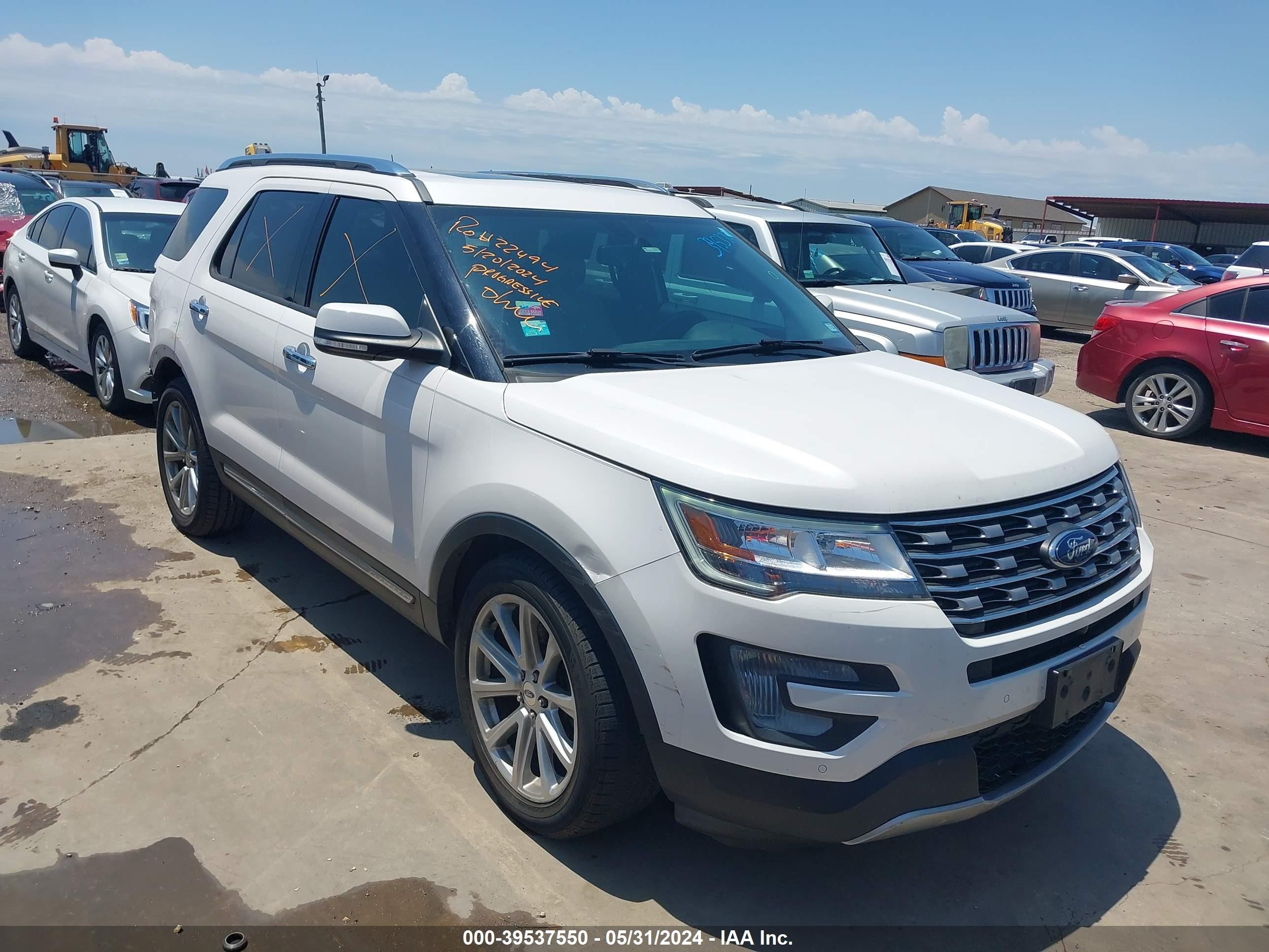 FORD EXPLORER 2017 1fm5k7f8xhge36956