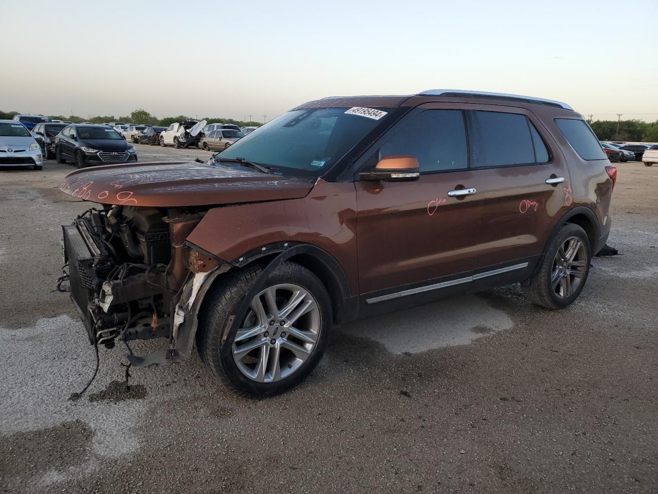 FORD EXPLORER 2017 1fm5k7fh8hgb59627