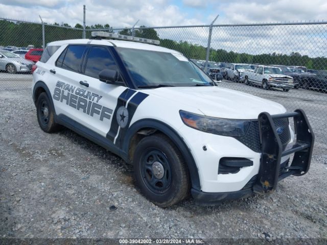 FORD POLICE INTERCEPTOR UTILITY 2020 1fm5k8ab0lga41976