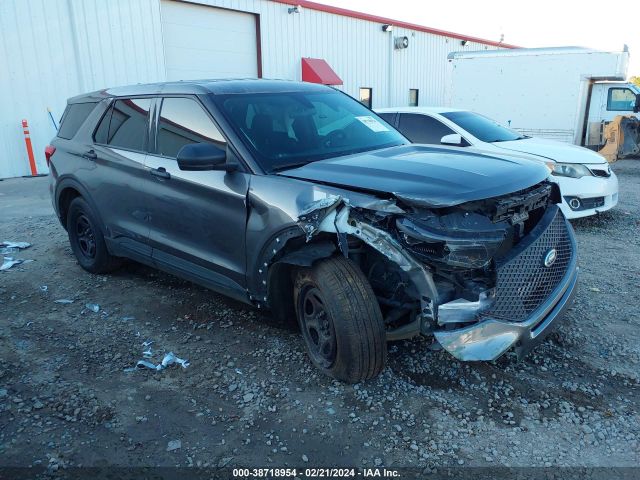 FORD POLICE INTERCEPTOR UTILITY 2021 1fm5k8ab1mgb53316