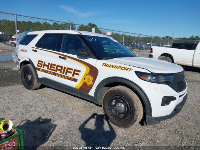 FORD POLICE INTERCEPTOR UTILITY 2022 1fm5k8ab2nga27015