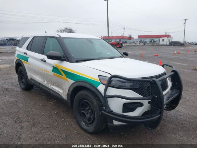 FORD POLICE INTERCEPTOR UTILITY 2020 1fm5k8ab3lgc35434