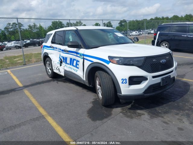 FORD POLICE INTERCEPTOR UTILITY 2020 1fm5k8ab3lgd00380