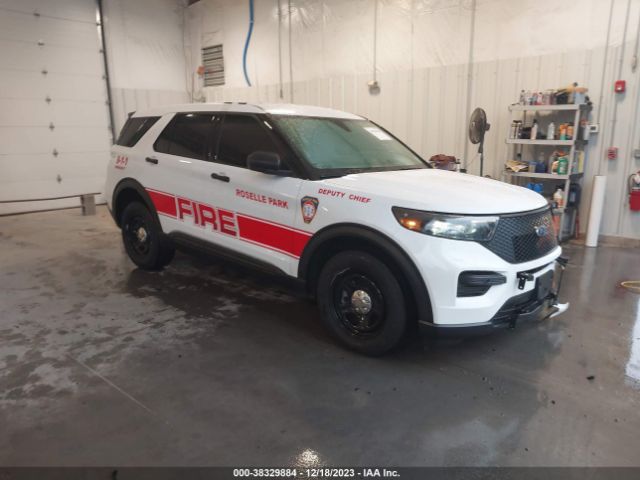 FORD POLICE INTERCEPTOR UTILITY 2021 1fm5k8ab3mga65576