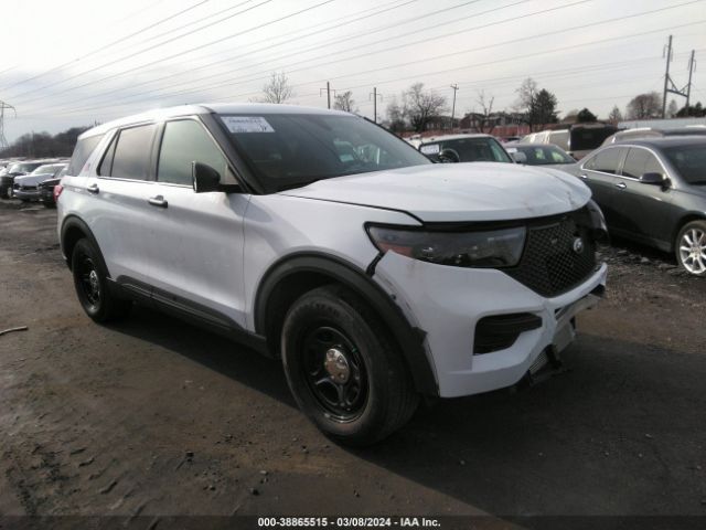 FORD POLICE INTERCEPTOR UTILITY 2021 1fm5k8ab4mga17603