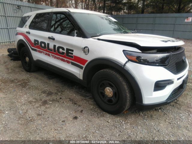 FORD POLICE INTERCEPTOR UTILITY 2021 1fm5k8ab5mga73081