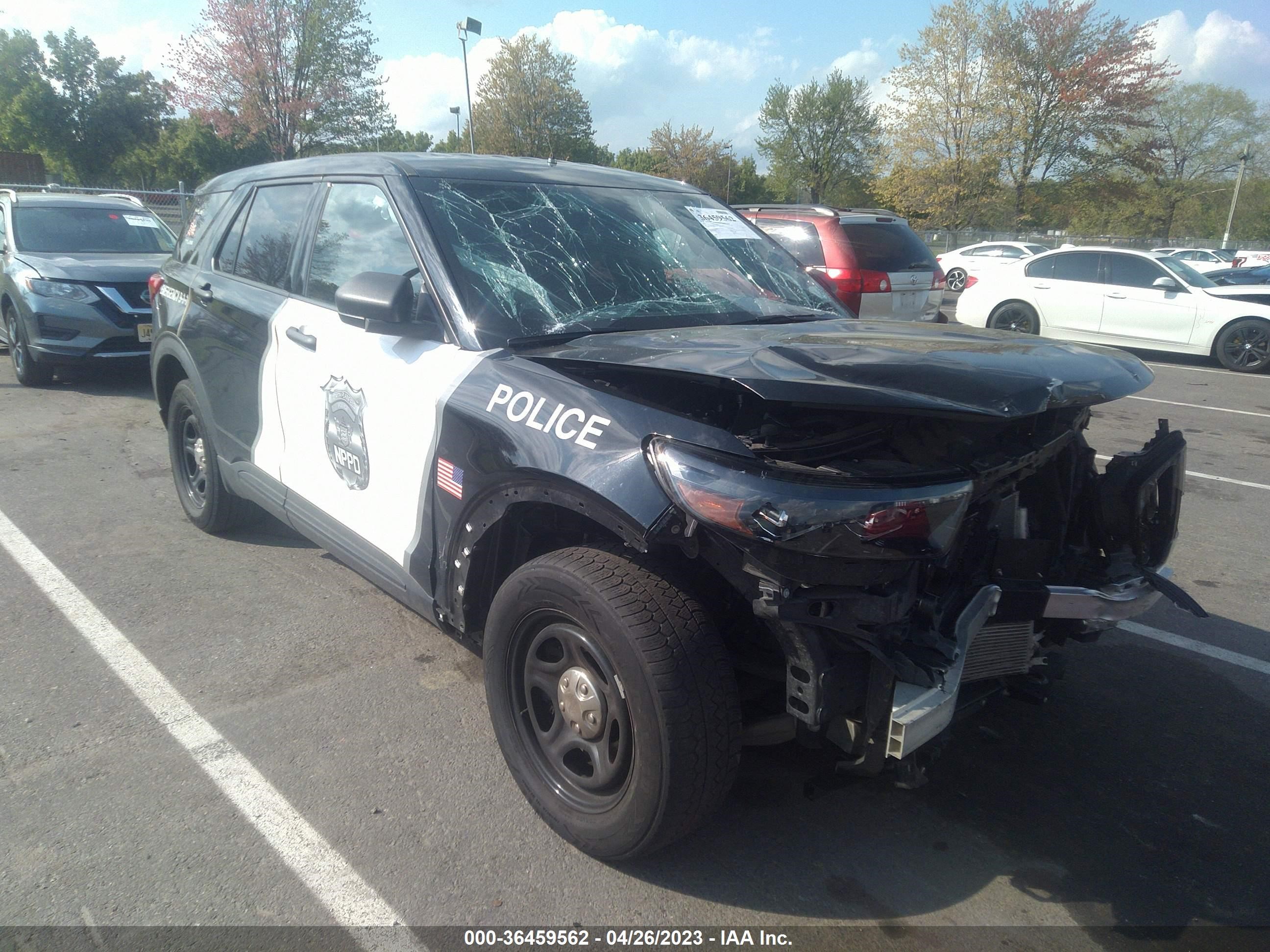 FORD POLICE 2021 1fm5k8ab6mga18364