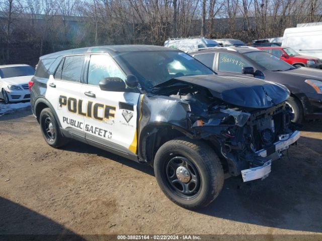 FORD POLICE INTERCEPTOR UTILITY 2020 1fm5k8ab8lgd09155