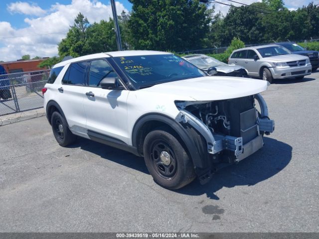 FORD POLICE INTERCEPTOR UTILITY 2021 1fm5k8ab8mga42617