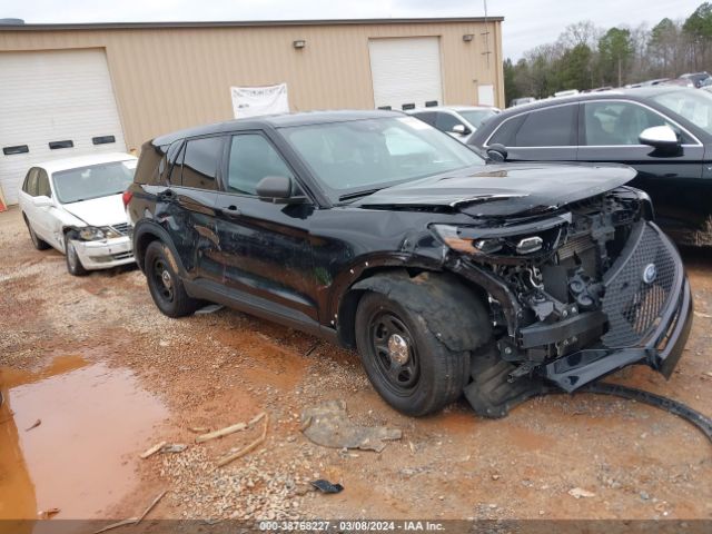 FORD POLICE INTERCEPTOR UTILITY 2020 1fm5k8ac7lgc93572